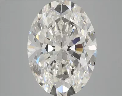 4.23ct H VS1 Rare Carat Ideal Cut Oval Lab Grown Diamond