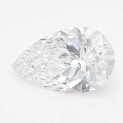 1.39ct D VVS1 Rare Carat Ideal Cut Pear Lab Grown Diamond
