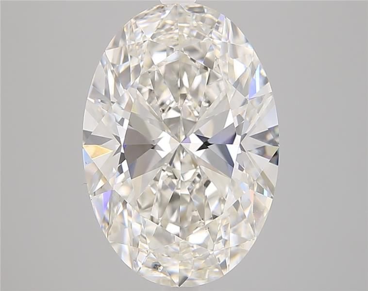 6.09ct H VS1 Rare Carat Ideal Cut Oval Lab Grown Diamond