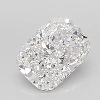 4.57ct E VVS2 Rare Carat Ideal Cut Cushion Lab Grown Diamond