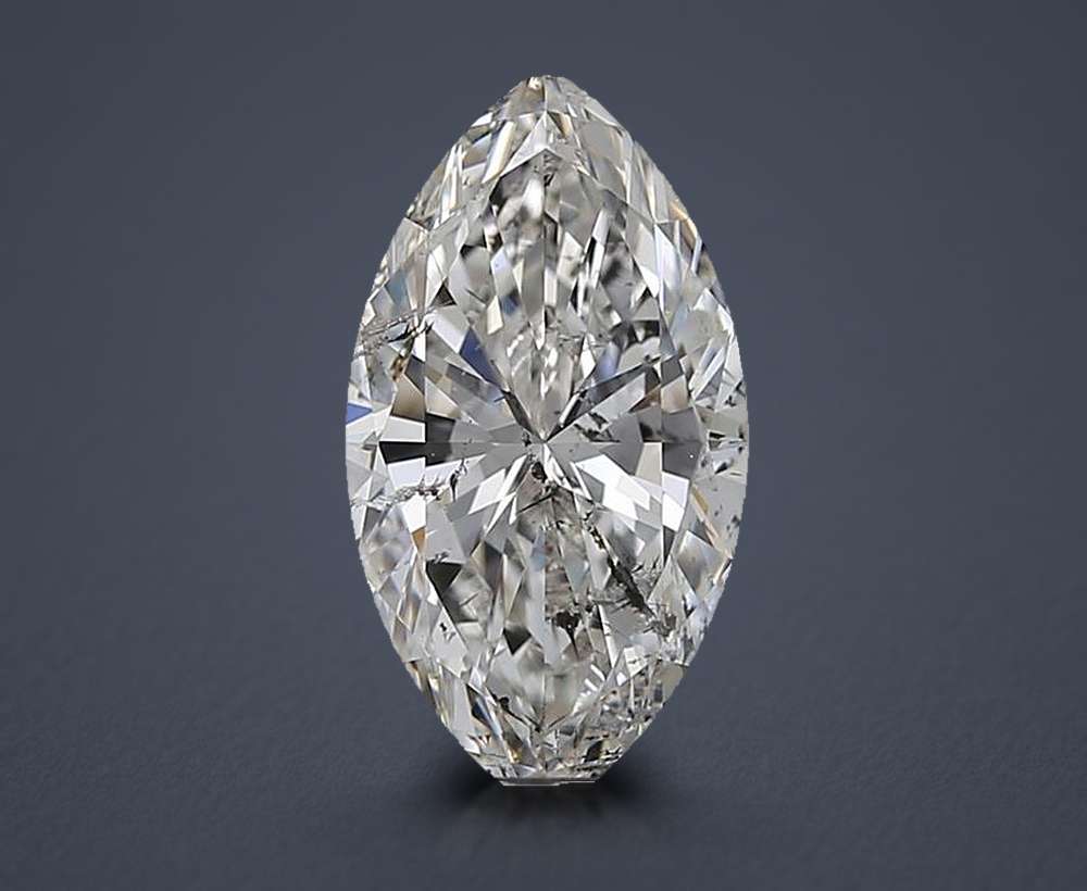 1.68ct G SI2 Rare Carat Ideal Cut Marquise Diamond
