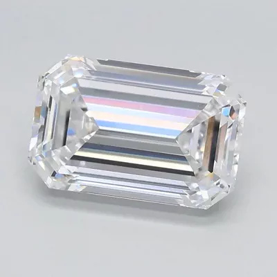 1.50ct E VS1 Rare Carat Ideal Cut Emerald Lab Grown Diamond