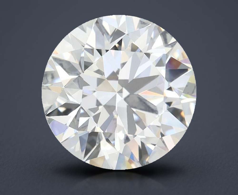 2.63ct D VVS1 Rare Carat Ideal Cut Round Lab Grown Diamond
