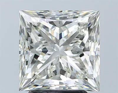 3.31ct I VS2 Very Good Cut Princess Diamond