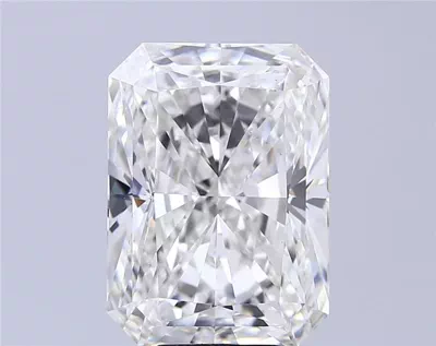 8.15ct F VS1 Excellent Cut Radiant Lab Grown Diamond