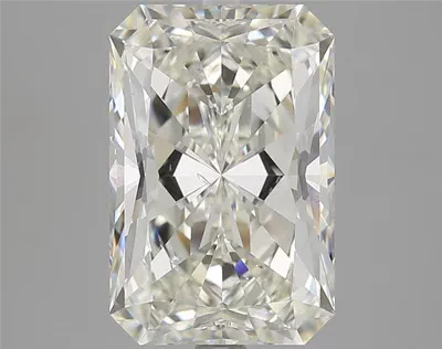 5.03ct K SI1 Rare Carat Ideal Cut Radiant Diamond