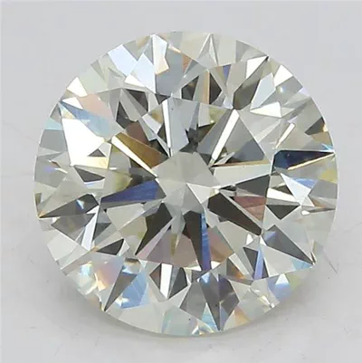 3.08ct J VS1 Rare Carat Ideal Cut Round Lab Grown Diamond