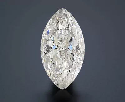 3.01ct G SI2 Rare Carat Ideal Cut Marquise Diamond