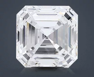 7.02ct F VVS2 Excellent Cut Asscher Lab Grown Diamond
