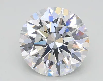 1.42ct D VS1 Rare Carat Ideal Cut Round Lab Grown Diamond