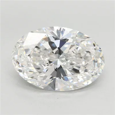 5.07ct E VS1 Rare Carat Ideal Cut Oval Lab Grown Diamond