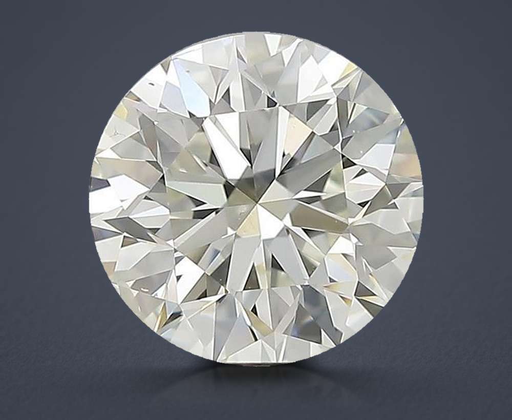 2.50ct H SI1 Excellent Cut Round Diamond