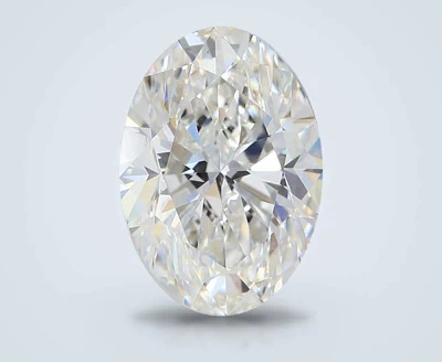 4.52ct G VS1 Very Good Cut Oval Lab Grown Diamond