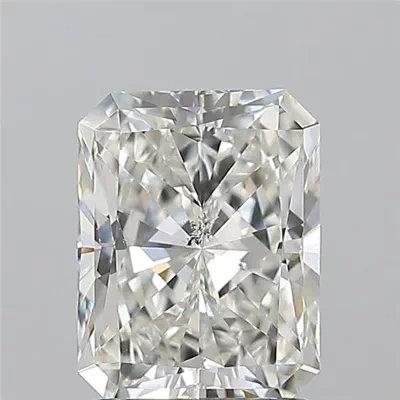 1.70ct H SI2 Rare Carat Ideal Cut Radiant Diamond