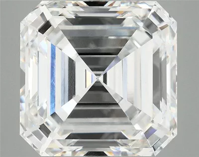 8.12ct E VVS2 Excellent Cut Asscher Lab Grown Diamond