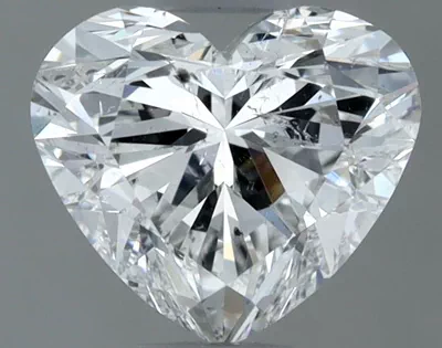 1.01ct E SI2 Rare Carat Ideal Cut Heart Diamond