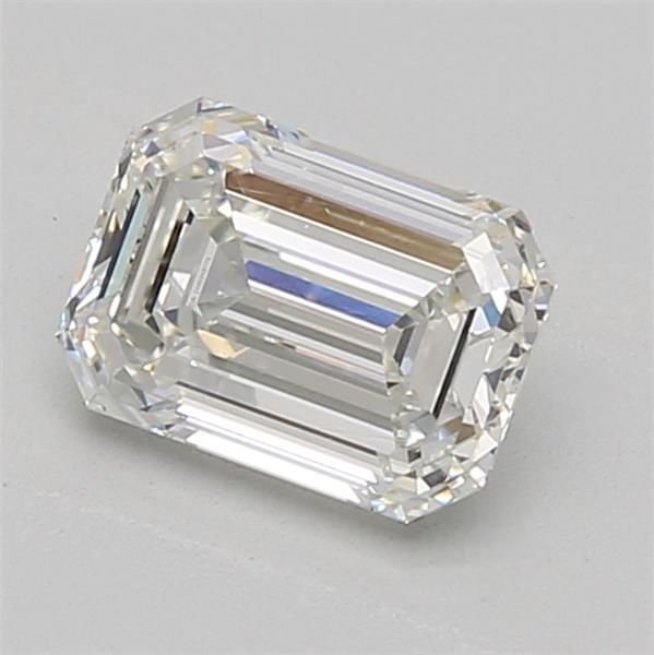 1.51ct H VS2 Rare Carat Ideal Cut Emerald Diamond