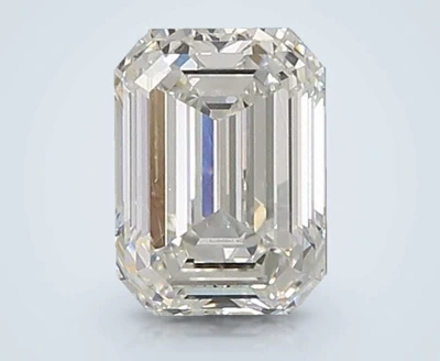 1.51ct H VS2 Rare Carat Ideal Cut Emerald Diamond