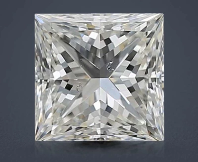 3.01ct I SI2 Very Good Cut Princess Diamond