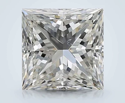 3.01ct I SI2 Very Good Cut Princess Diamond