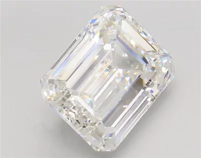 9.51ct G VS1 Rare Carat Ideal Cut Emerald Lab Grown Diamond