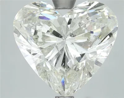 5.14ct I SI2 Rare Carat Ideal Cut Heart Diamond
