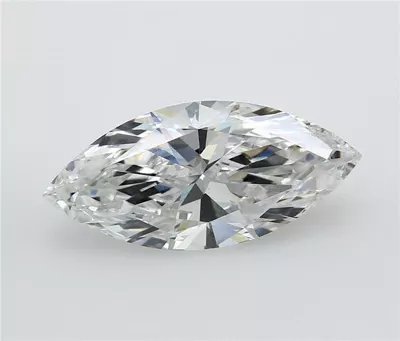 5.51ct E VS1 Rare Carat Ideal Cut Marquise Lab Grown Diamond