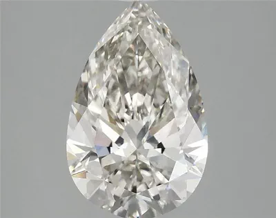2.56ct H VS1 Rare Carat Ideal Cut Pear Lab Grown Diamond