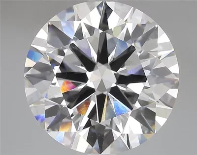7.07ct F VVS1 Rare Carat Ideal Cut Round Lab Grown Diamond