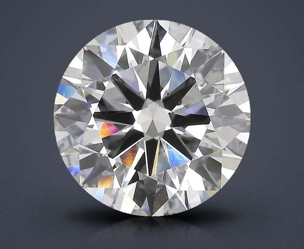 7.07ct F VVS1 Rare Carat Ideal Cut Round Lab Grown Diamond