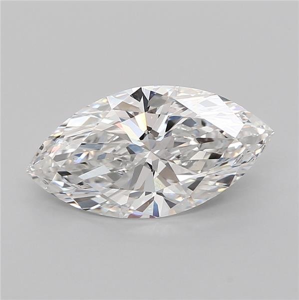 3.07ct E VS1 Rare Carat Ideal Cut Marquise Lab Grown Diamond