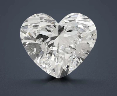 1.87ct E VVS2 Rare Carat Ideal Cut Heart Lab Grown Diamond