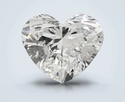 1.87ct E VVS2 Rare Carat Ideal Cut Heart Lab Grown Diamond