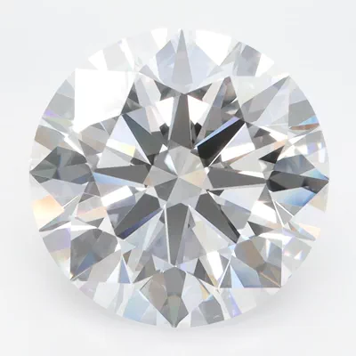 6.54ct D FL Rare Carat Ideal Cut Round Lab Grown Diamond