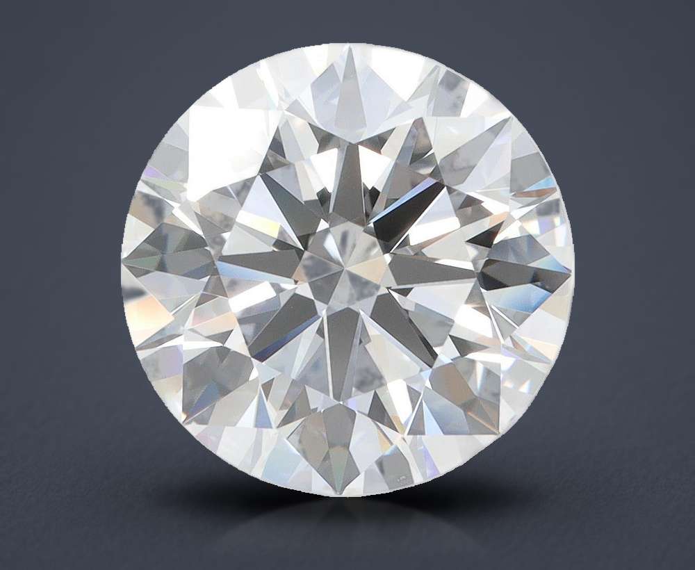 6.54ct D FL Rare Carat Ideal Cut Round Lab Grown Diamond