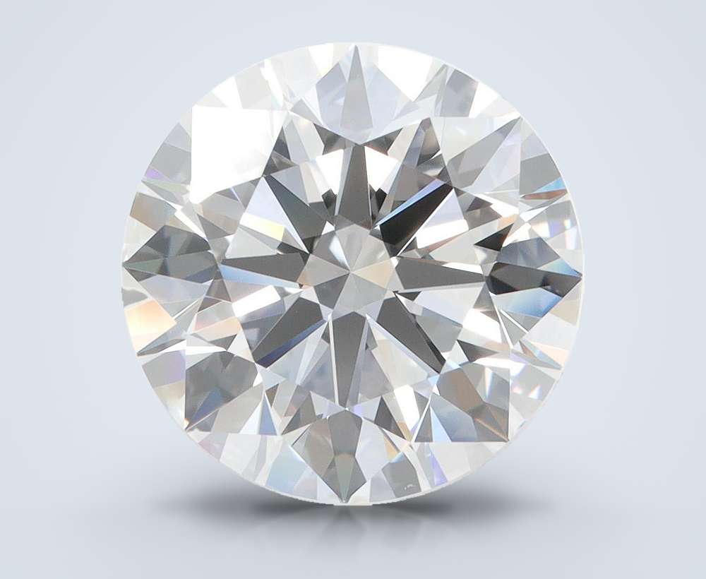 6.54ct D FL Rare Carat Ideal Cut Round Lab Grown Diamond