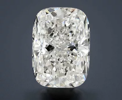 4.01ct F VS1 Rare Carat Ideal Cut Cushion Lab Grown Diamond