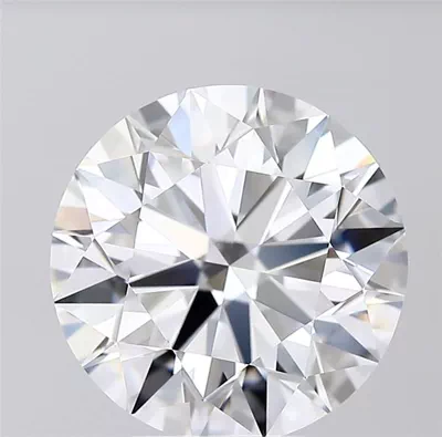 5.51ct D FL Rare Carat Ideal Cut Round Diamond