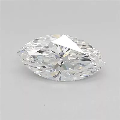 0.74ct D VVS2 Very Good Cut Marquise Lab Grown Diamond