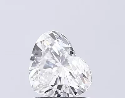 1.01ct E VVS2 Rare Carat Ideal Cut Heart Lab Grown Diamond