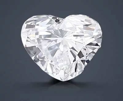 1.01ct E VVS2 Rare Carat Ideal Cut Heart Lab Grown Diamond