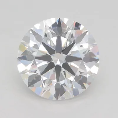 3.03ct E VS1 Rare Carat Ideal Cut Round Lab Grown Diamond