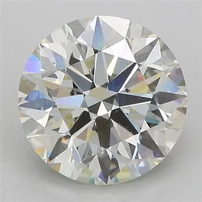 3.03ct J VS1 Rare Carat Ideal Cut Round Lab Grown Diamond