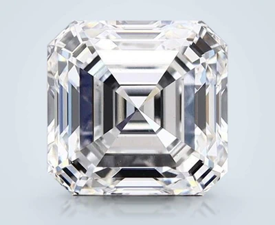 3.07ct D VS2 Rare Carat Ideal Cut Asscher Lab Grown Diamond