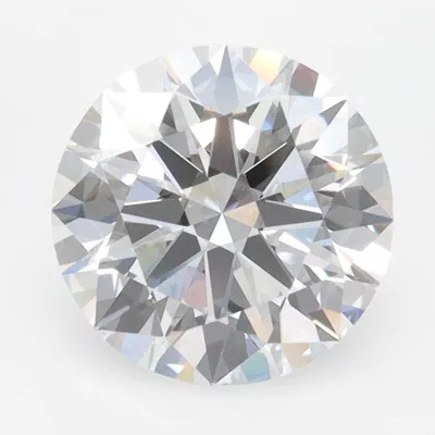 2.74ct D VVS1 Rare Carat Ideal Cut Round Lab Grown Diamond