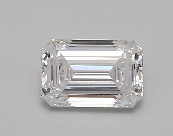 0.78ct D VVS2 Rare Carat Ideal Cut Emerald Lab Grown Diamond
