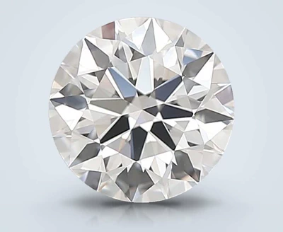 1.46ct E VVS2 Rare Carat Ideal Cut Round Lab Grown Diamond