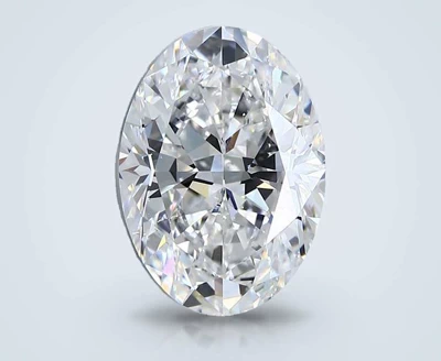 4.01ct E SI2 Rare Carat Ideal Cut Oval Diamond