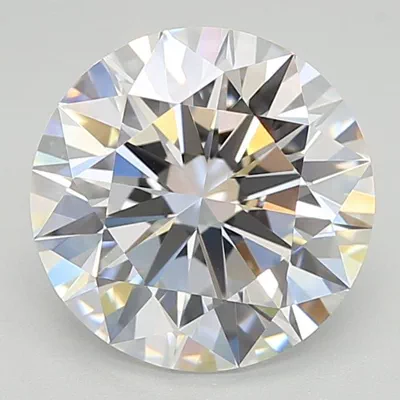 1.55ct D VVS2 Rare Carat Ideal Cut Round Lab Grown Diamond