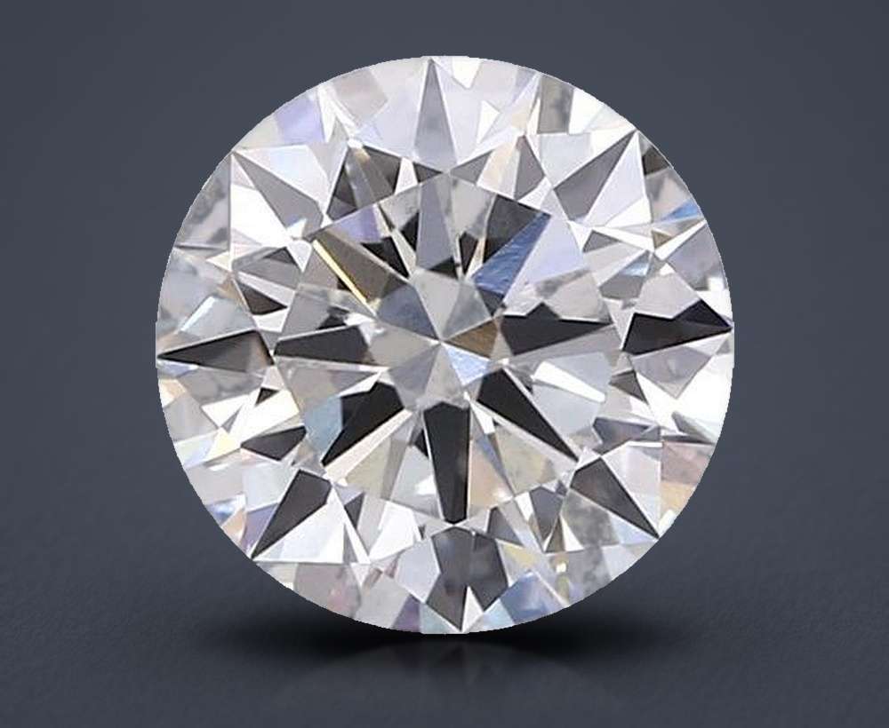 2.30ct H VVS2 Excellent Cut Round Lab Grown Diamond